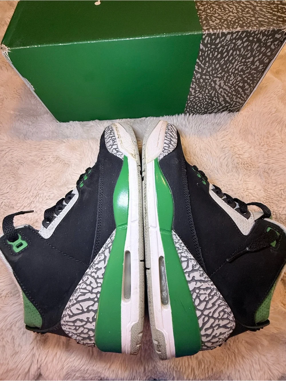 Nike Air Jordan 3 Retro Pine Green Black – Men’s Size 8 – Original Box